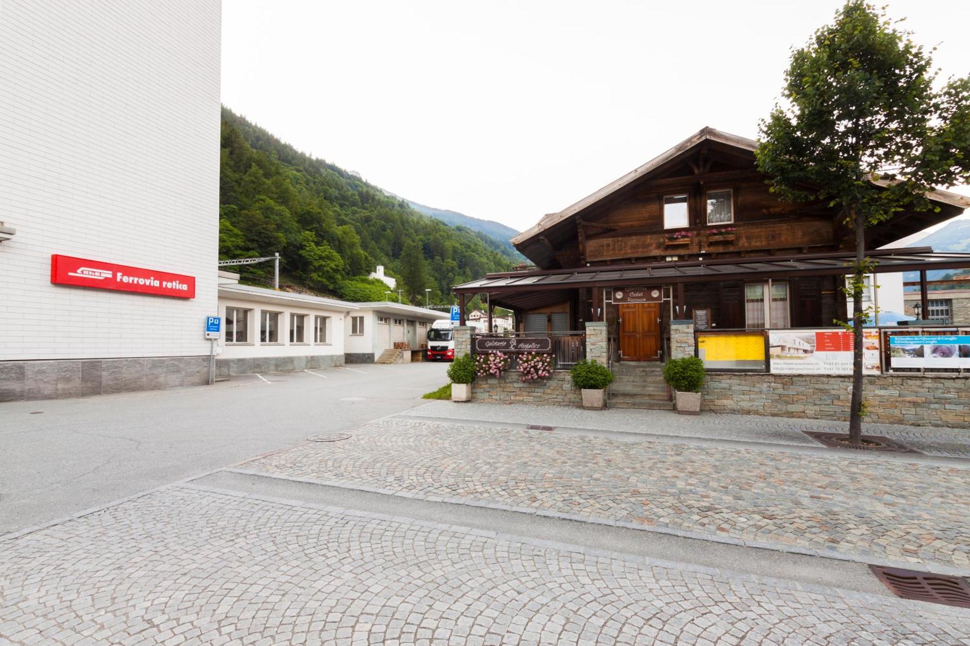 Ristorante Pensione Chalet Stazione Poschiavo Exterior photo